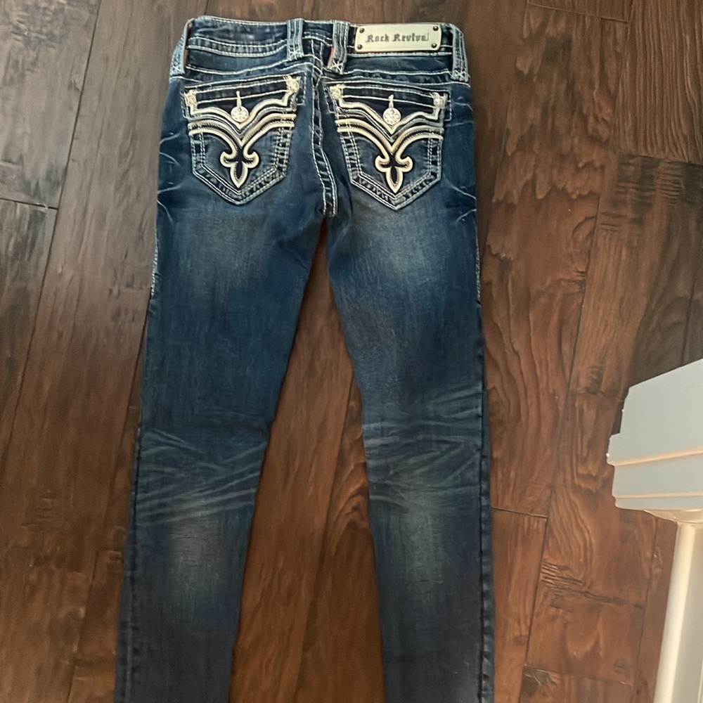 Rock revival size 25 Allegra skinny jeans. $75.